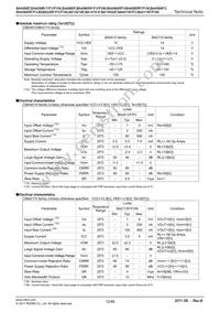 BA8522RFV-E2 Datasheet Page 12