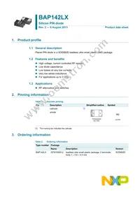 BAP142LX Datasheet Cover