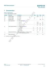 BAP50-04 Datasheet Page 3