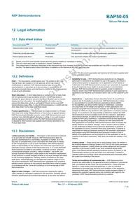 BAP50-05 Datasheet Page 7