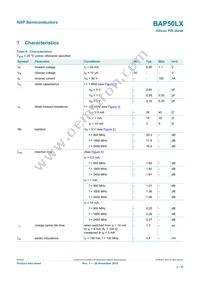 BAP50LX Datasheet Page 4