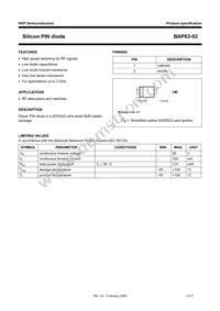 BAP63-02 Datasheet Page 2