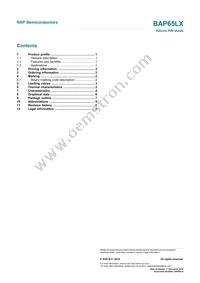 BAP65LX Datasheet Page 11