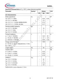 BAR 64-05W H6433 Datasheet Page 3