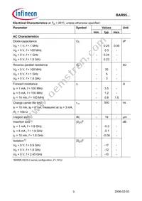 BAR 95-02LS E6327 Datasheet Page 3