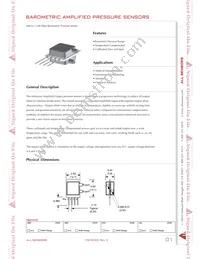 BARO-A-4V-MINI-MIL Datasheet Cover