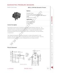 BARO-A-4V-PRIME-REF Datasheet Cover