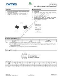 BAS116V-7 Datasheet Cover