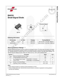 BAS16-D87Z Datasheet Page 2