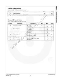 BAS16-D87Z Datasheet Page 3