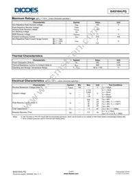 BAS16HLPQ-7B Datasheet Page 2