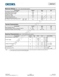 BAS16LP-7B Datasheet Page 2