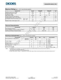 BAS20DW-7 Datasheet Page 2