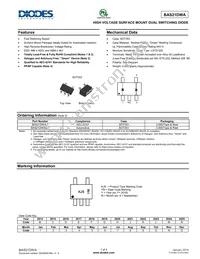 BAS21DWAQ-7 Datasheet Cover