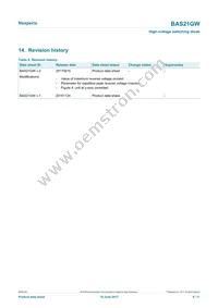 BAS21GWX Datasheet Page 9