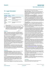 BAS21GWX Datasheet Page 10