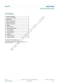 BAS21GWX Datasheet Page 11