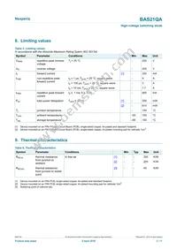 BAS21QAZ Datasheet Page 3