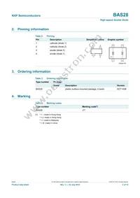 BAS28 Datasheet Page 3