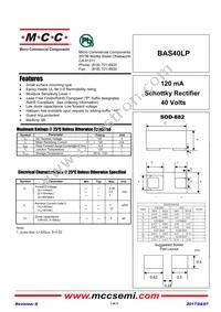 BAS40LP-TP Datasheet Cover