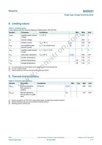 BAS521 Datasheet Page 3