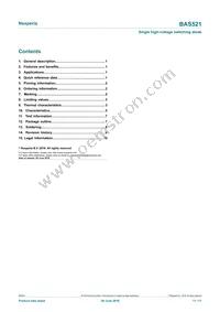 BAS521 Datasheet Page 11