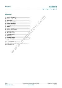BAS521BX Datasheet Page 11