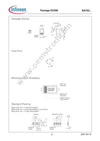 BAT 62-02W E6327 Datasheet Page 9