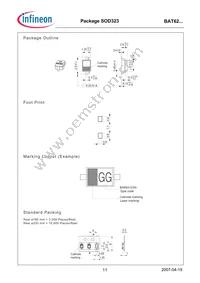 BAT 62-02W E6327 Datasheet Page 11