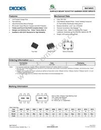 BAT40VC-7 Datasheet Cover