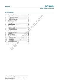 BAT46WH Datasheet Page 12