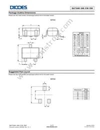 BAT54CW-7 Datasheet Page 4