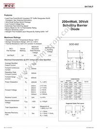 BAT54LP-TP Datasheet Cover