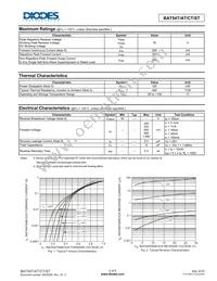 BAT54ST-7 Datasheet Page 2