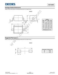 BAT54WS-7 Datasheet Page 4