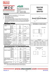 BAV102-TP Datasheet Cover