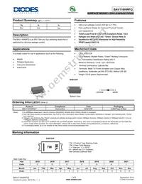 BAV116HWFQ-7 Datasheet Cover