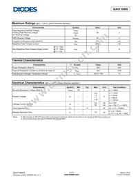 BAV116WS-7 Datasheet Page 2