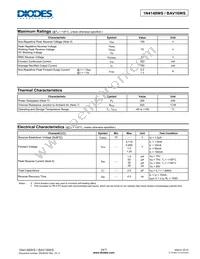 BAV16WS-13-F Datasheet Page 2
