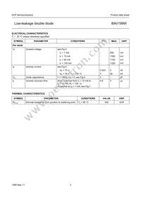 BAV199W Datasheet Page 4