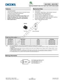 BAV19WS-7 Datasheet Cover