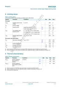 BAV23QAZ Datasheet Page 3