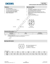 BAV70DV-7 Datasheet Cover