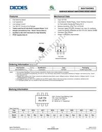 BAV70HDWQ-13 Datasheet Cover