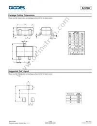 BAV70W-7 Datasheet Page 4