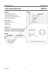 BAW101S Datasheet Page 3