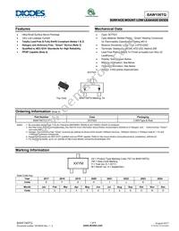 BAW156TQ-7-F Datasheet Cover