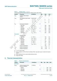 BAW56T Datasheet Page 5