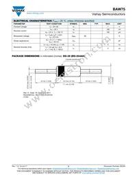 BAW75-TAP Datasheet Page 2