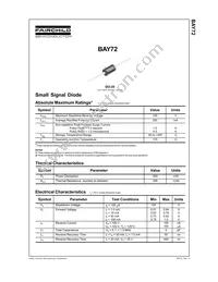 BAY72TR Datasheet Page 2